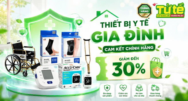 THIẾT BỊ Y TẾ GIA ĐÌNH GIẢM ĐẾN 30% TẠI NHÀ THUỐC AN KHANG