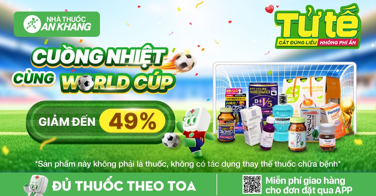 (01/07 - 20/07/2026) Cuồng nhiệt cùng World Cup giảm đến 49%