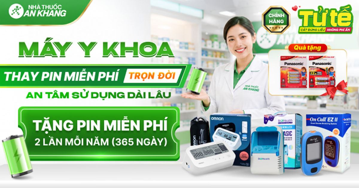 THAY PIN MIỄN PHÍ TRỌN ĐỜI - AN TÂM SỬ DỤNG DÀI LÂU