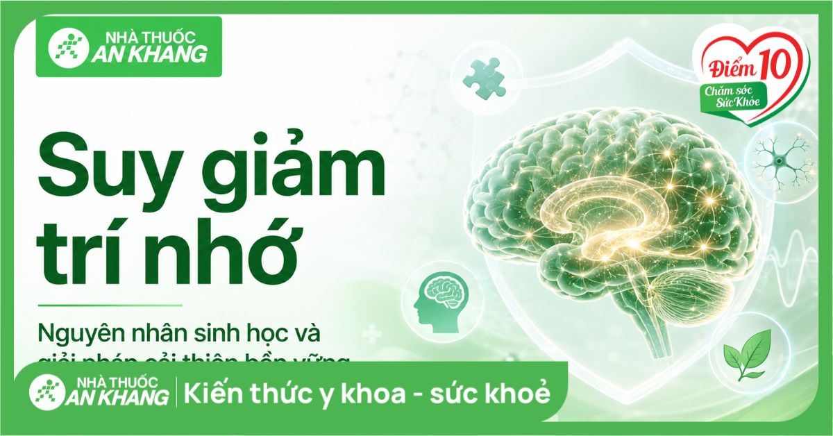 Suy giảm trí nhớ: Nguyên nhân sinh học và giải pháp cải thiện bền vững