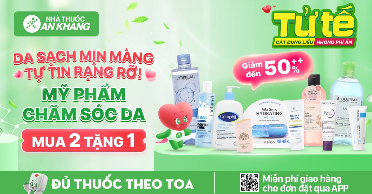 Da sạch mịn màng - Tự tin rạng rỡ cùng An Khang