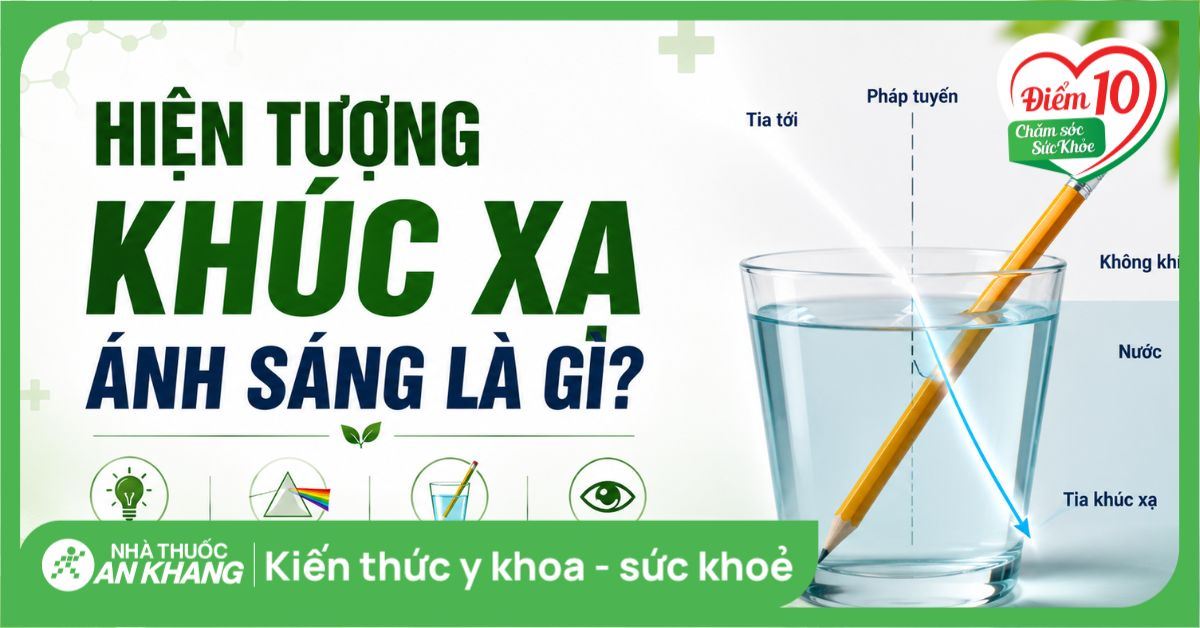 Khúc xạ ánh sáng là gì? Nguyên lý của hiện tượng khúc xạ