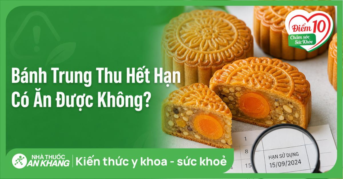 Bánh trung thu hết hạn có ăn được không?