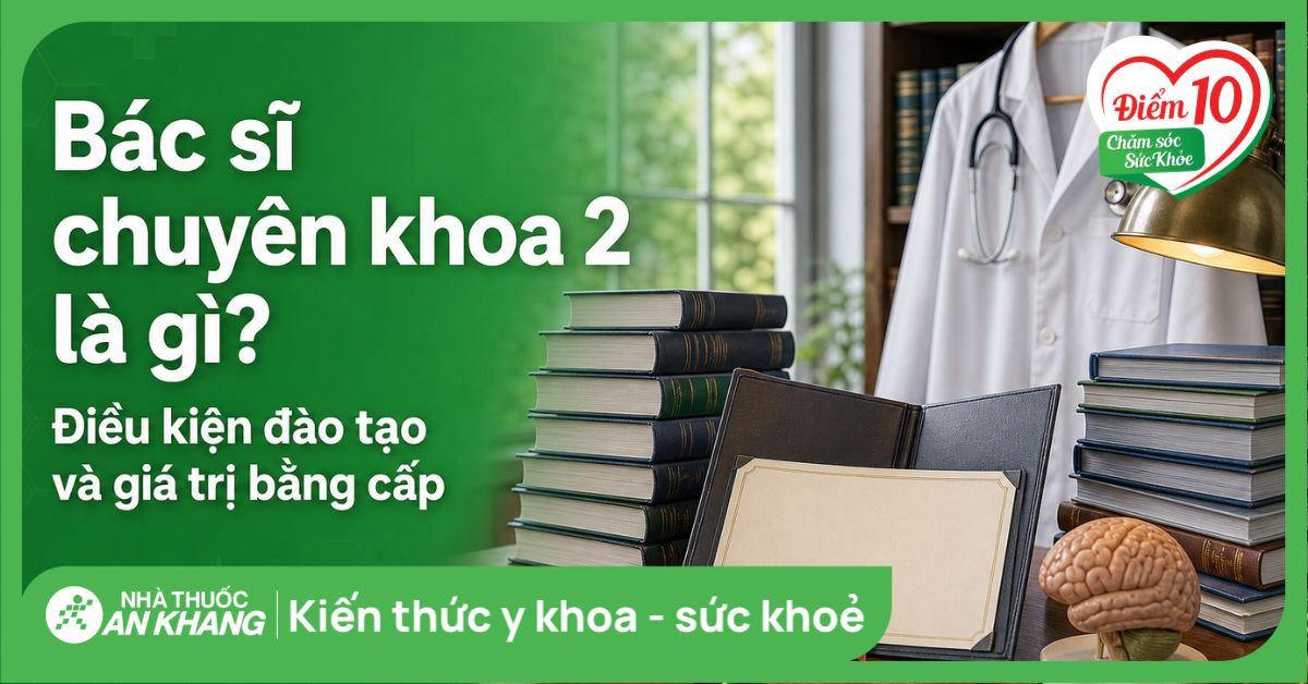 Bác sĩ chuyên khoa 2 là gì? Điều kiện đào tạo và giá trị bằng cấp