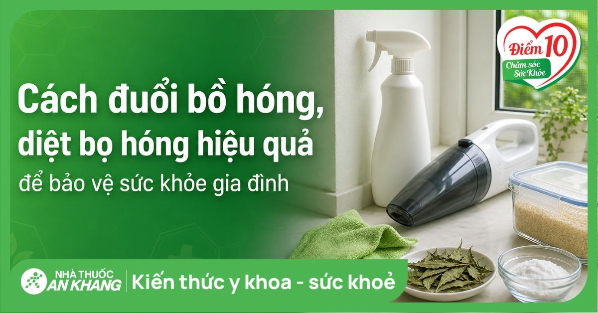 Cách đuổi bồ hóng, diệt bọ hóng hiệu quả để bảo vệ sức khỏe gia đình
