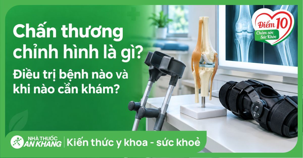 Chấn thương chỉnh hình là gì? Điều trị bệnh nào và khi nào cần khám?