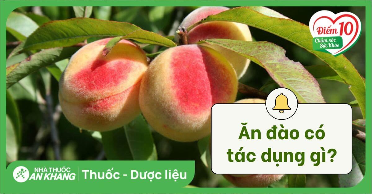 Ăn đào có tác dụng gì? 10 tác dụng của quả đào với sức khỏe