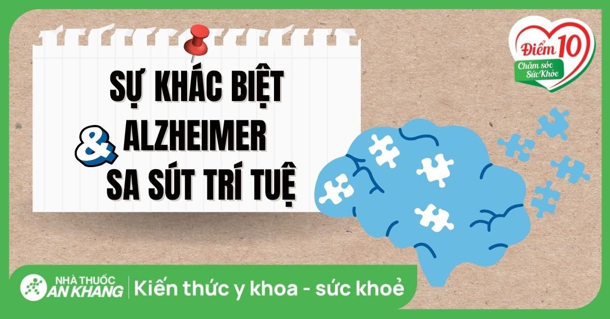 Bệnh Alzheimer và sa sút trí tuệ: Khác biệt như thế nào?