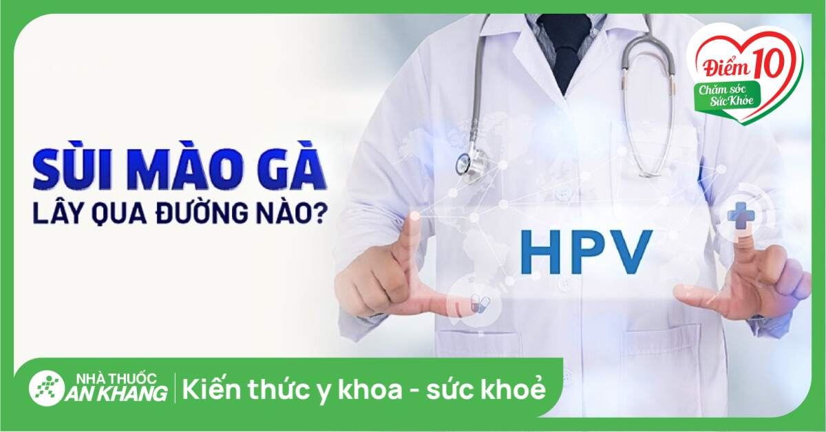 Bệnh sùi mào gà lây qua đường nào? Dấu hiệu và cách phòng ngừa