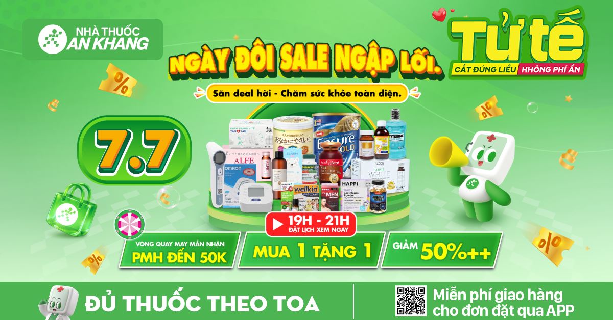 LIVESTREAM  : 7.7 NGÀY ĐÔI SALE NGẬP LỐI - KHUNG GIỜ 19 - 21H MUA 1 TẶNG 1 - GIẢM ĐẾN 50% ++
