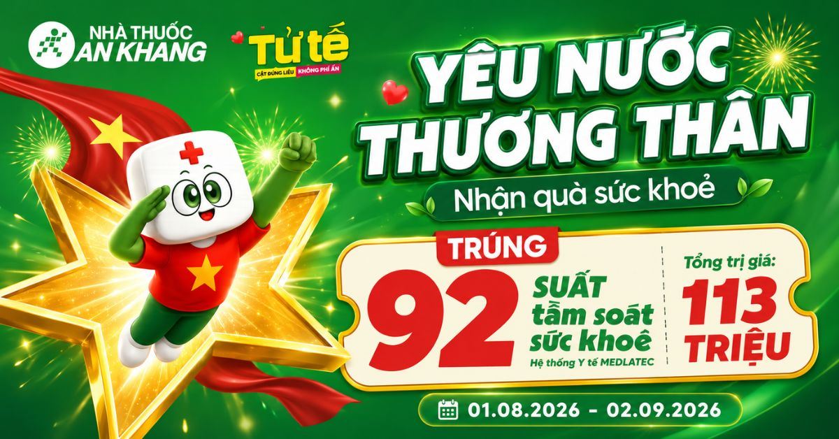 [LUCKYDRAW] Cơ hội trúng 92 gói tầm soát sức khỏe MEDLATEC