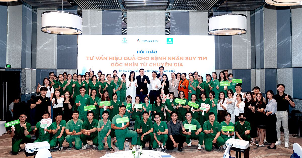 Nhà thuốc An Khang phối hợp cùng Novartis Việt Nam tổ chức hội thảo Tư vấn hiệu quả cho bệnh nhân suy tim – Góc nhìn từ chuyên gia