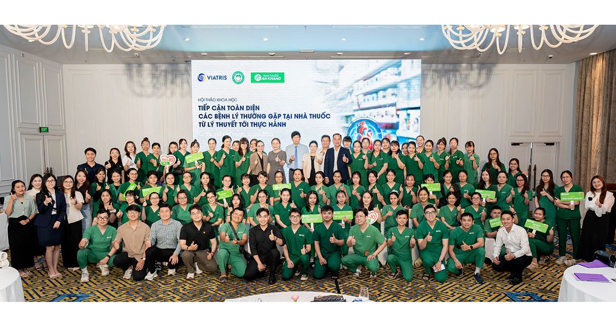 Nhà Thuốc An Khang và Viatris hợp tác tổ chức buổi hội thảo khoa học chuyên đề Tim mạch và Nam khoa