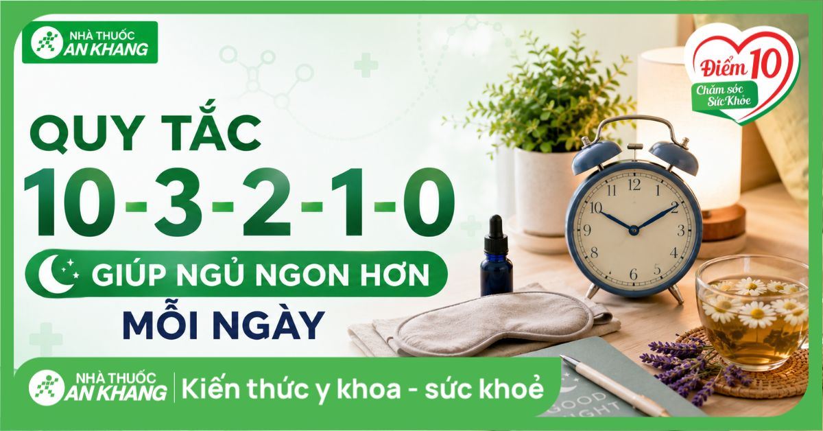 Quy tắc 10-3-2-1-0 giúp ngủ ngon hơn mỗi ngày như thế nào?