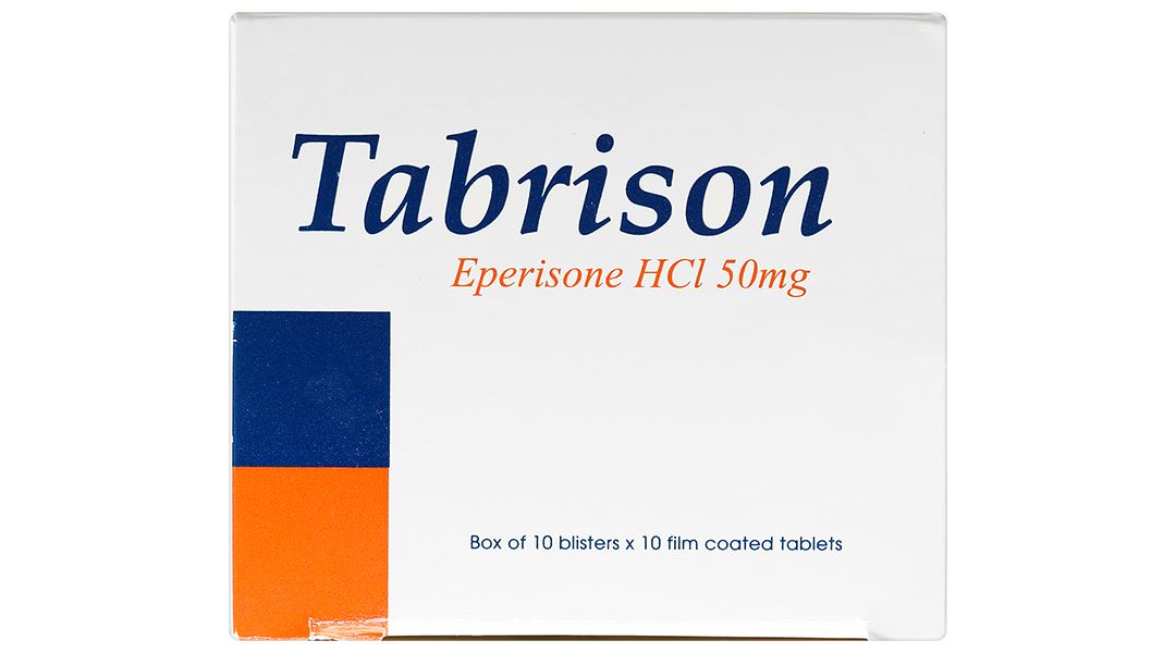 Tabrison 50mg cải thiện chứng tăng trương lực cơ, hội chứng đốt sống cổ