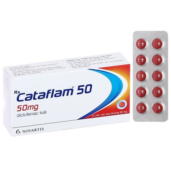 Cataflam 50mg giảm đau, kháng viêm cấp tính