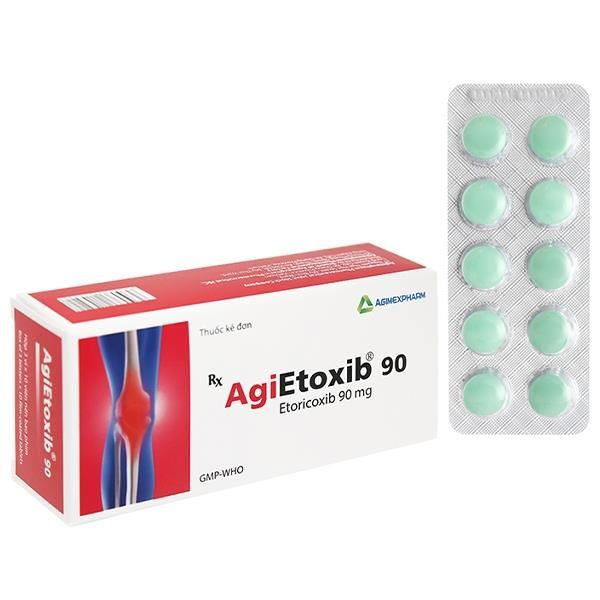 AgiEtoxib 90mg giảm đau, kháng viêm xương khớp