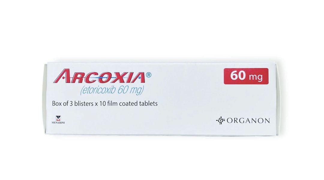 Arcoxia 60mg giảm đau, kháng viêm xương khớp