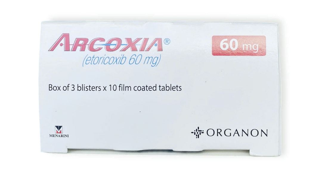 Arcoxia 60mg giảm đau, kháng viêm xương khớp