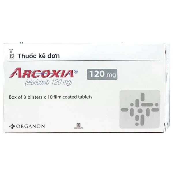 Arcoxia 120mg trị thoái hóa khớp, viêm khớp dạng thấp