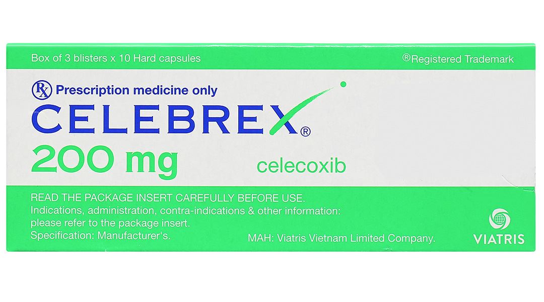 Celebrex 200mg giảm đau, kháng viêm xương khớp