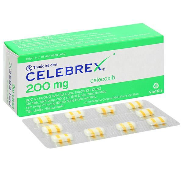 Celebrex 200mg giảm đau, kháng viêm xương khớp