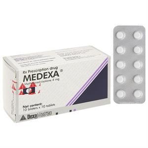 Medexa 4mg thuốc kháng viêm, ức chế miễn dịch