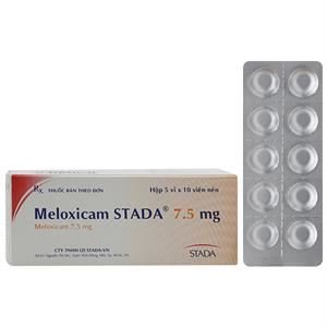 Meloxicam Stada 7.5mg giảm đau, kháng viêm xương khớp