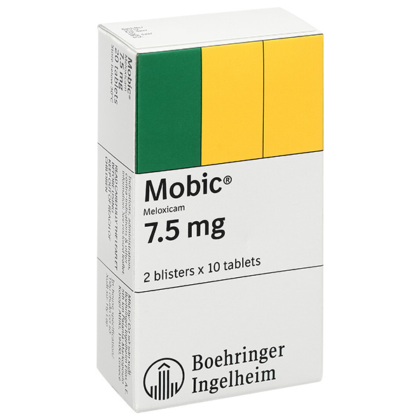 Mobic 7.5mg giảm đau, kháng viêm xương khớp