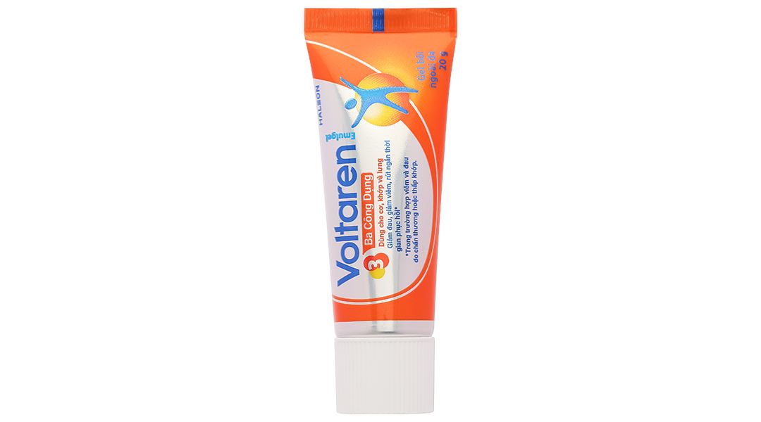 Gel bôi Voltaren Emulgel 1% giảm đau, kháng viêm xương khớp