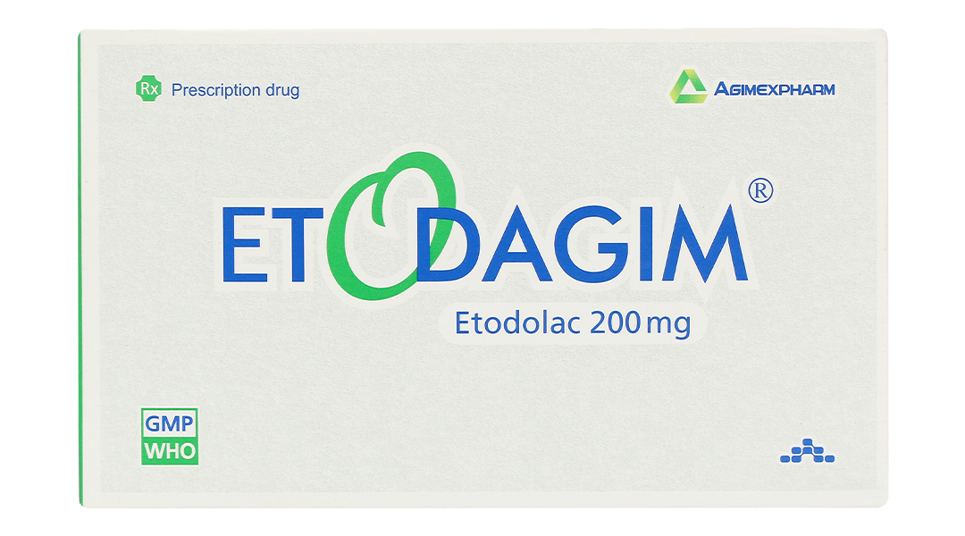 Etodagim 200mg giảm đau, kháng viêm xương khớp