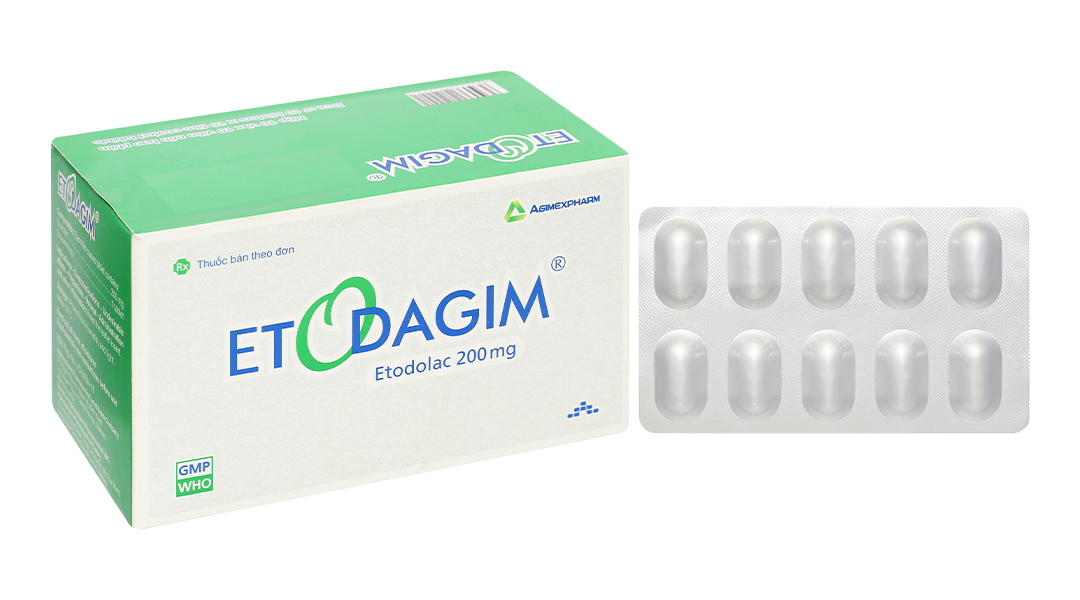 Etodagim 200mg giảm đau, kháng viêm xương khớp