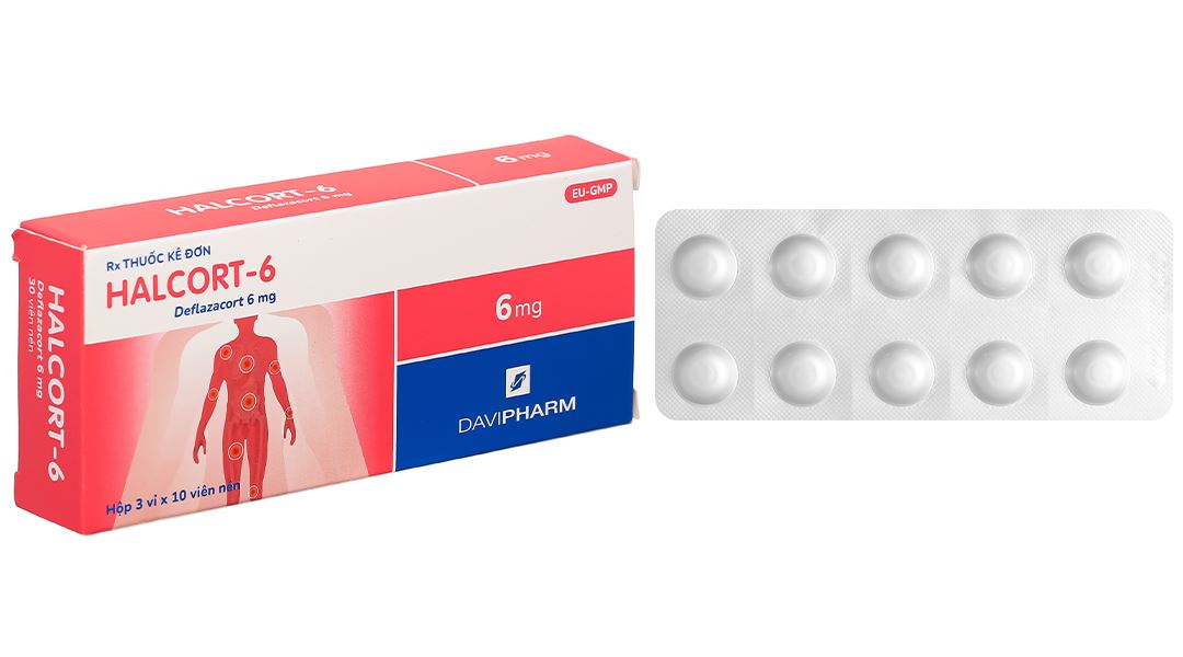 Halcort-6 thuốc kháng viêm, trị viêm khớp dạng thấp
