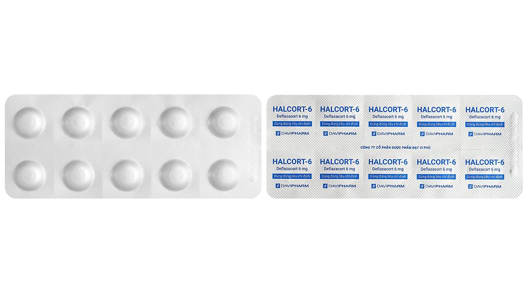 Halcort-6 thuốc kháng viêm, trị viêm khớp dạng thấp
