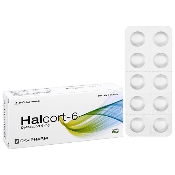 Halcort-6 thuốc kháng viêm, trị viêm khớp dạng thấp