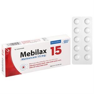 Mebilax 15 giảm đau, kháng viêm xương khớp