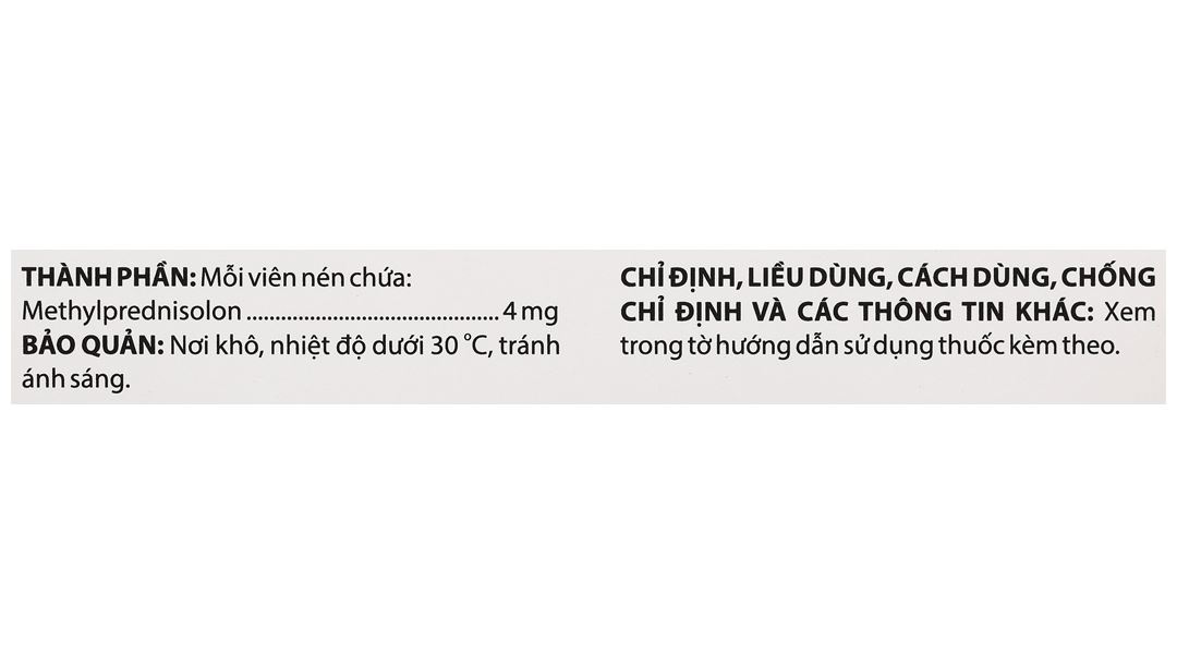 Domenol 4mg kháng viêm, điều trị viêm khớp dạng thấp, lupus ban đỏ