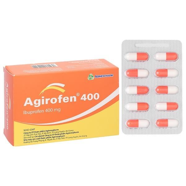 Agirofen 400mg giảm đau, chống viêm