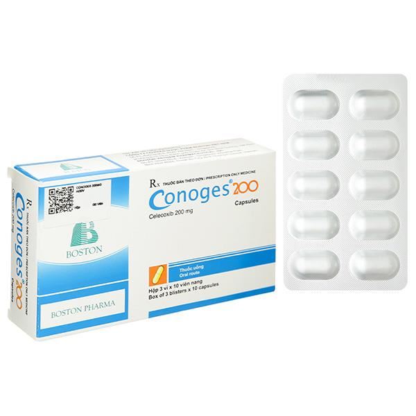 Conoges 200 giảm đau, kháng viêm