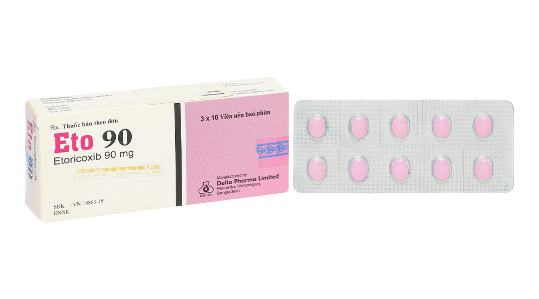 Eto 90 trị các triệu chứng viêm xương khớp cấp và mãn tính