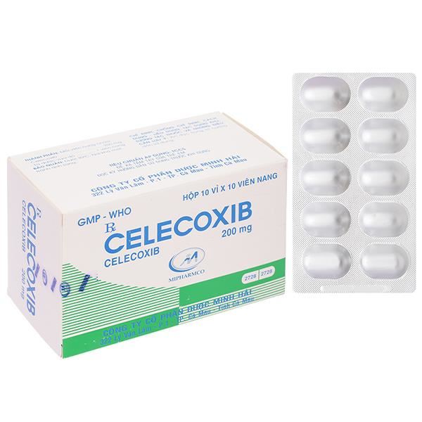 Celecoxib Mipharmco 200mg trị chứng thoái hóa khớp,viêm khớp dạng thấp