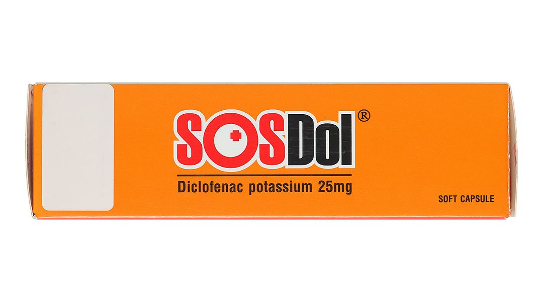Sosdol 25mg giảm đau, kháng viêm xương khớp
