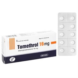 Tomethrol 16mg kháng viêm, ức chế miễn dịch