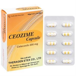 Ceozime Capsule 200mg trị chứng thoái hóa khớp, viêm khớp dạng thấp