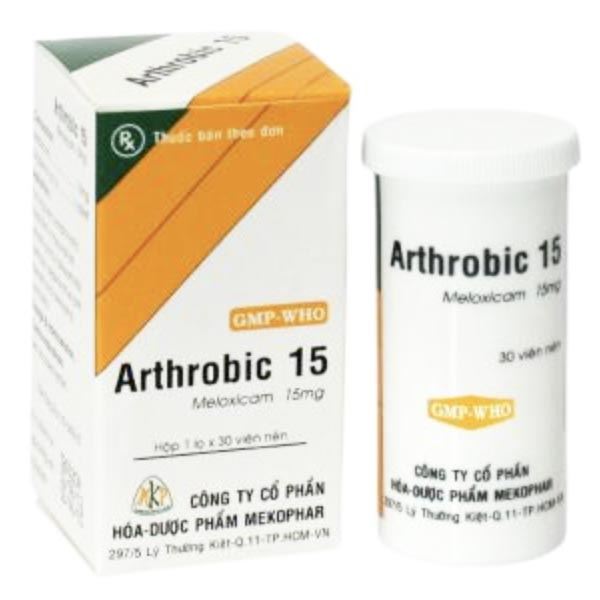 Arthrobic 15 điều trị viêm đau xương khớp, viêm khớp dạng thấp
