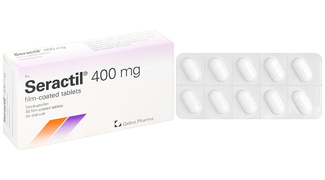 Seractil 400mg Film-coated tablets điều trị viêm xương khớp