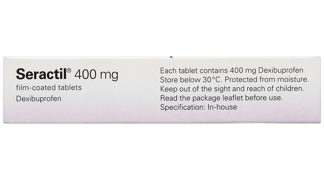Seractil 400mg Film-coated tablets điều trị viêm xương khớp