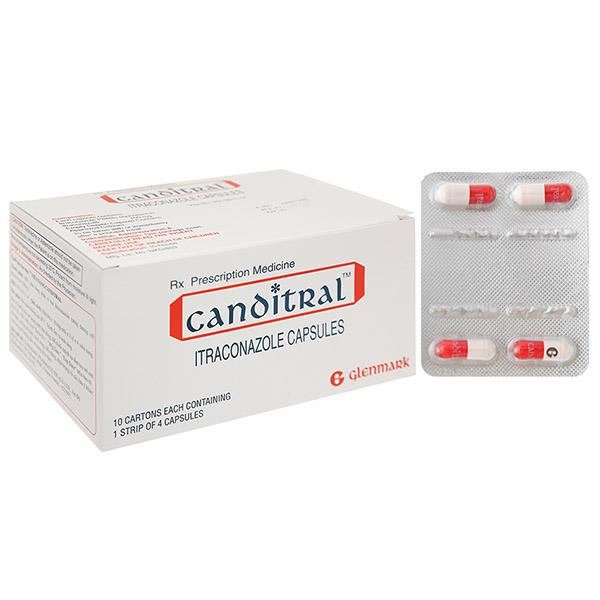 Canditral 100mg trị nhiễm nấm