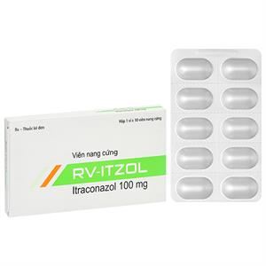 RV-Itzol 100mg trị và phòng ngừa nhiễm nấm