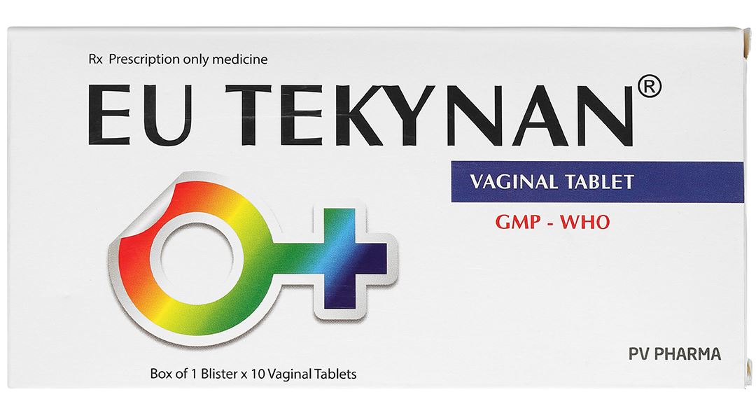 Viên đặt âm đạo Eu Tekynan điều trị viêm âm đạo